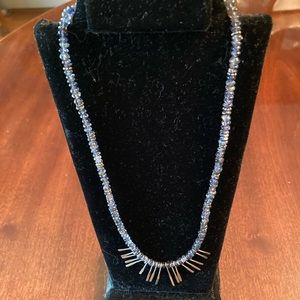 Labradorite and Sterling silver necklace